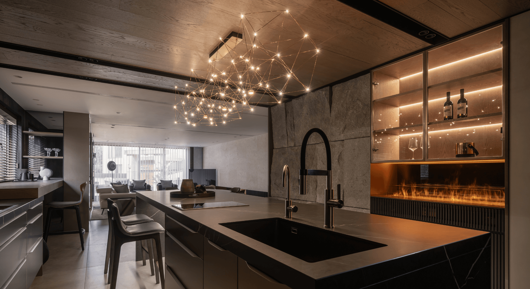 Quasar, Ombre Portée, Knikerboker｜Private residence, Taipei, Taiwan