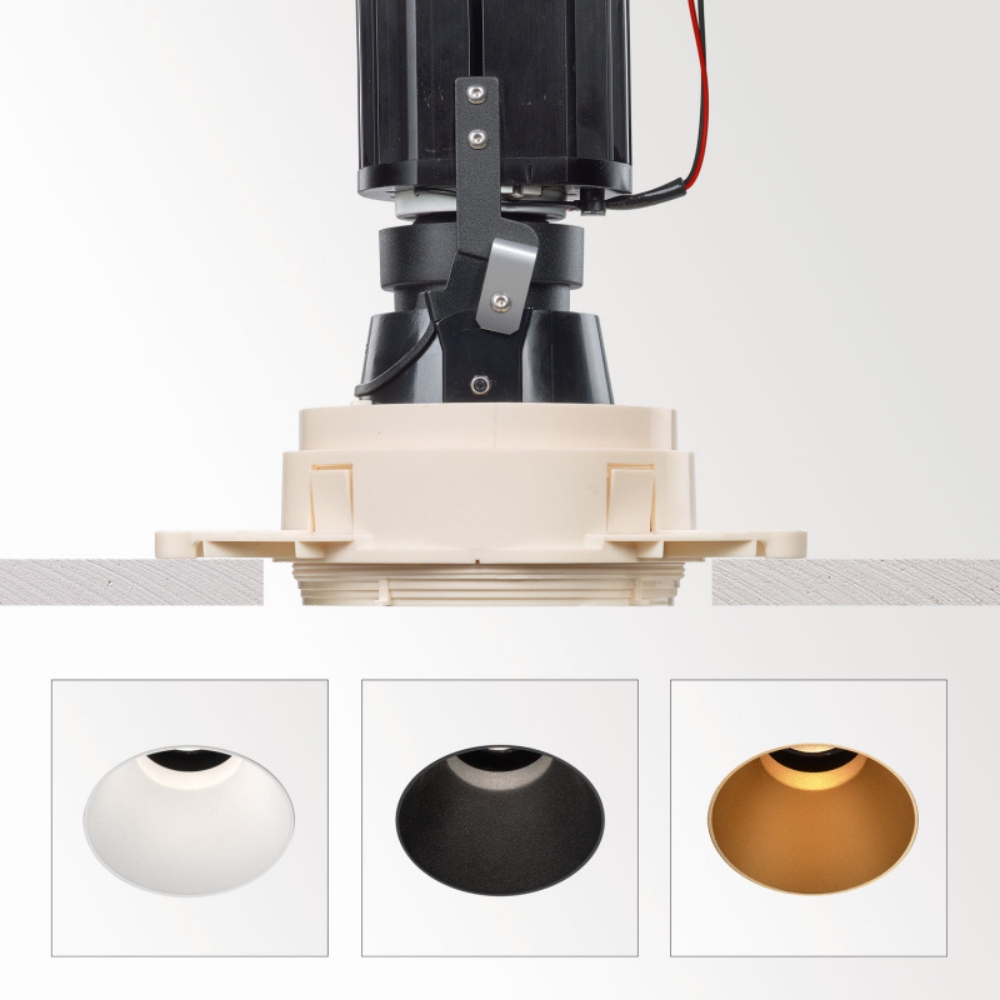 iMAX II ROUND ADJUSTABLE TRIMLESS