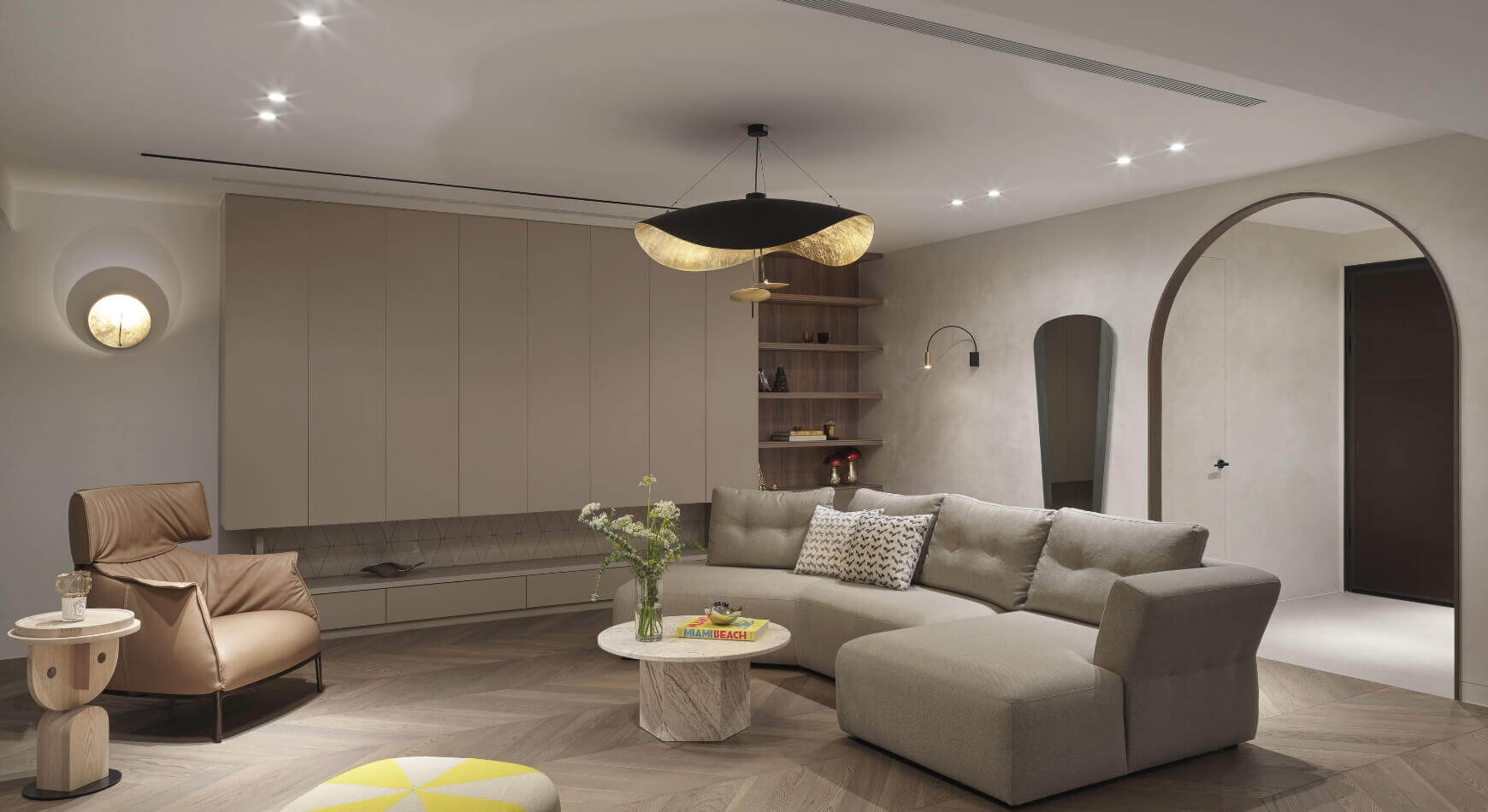 Estiluz, Catellani & Smith, VIBIA｜Private residence, Zhubei City, Taiwan