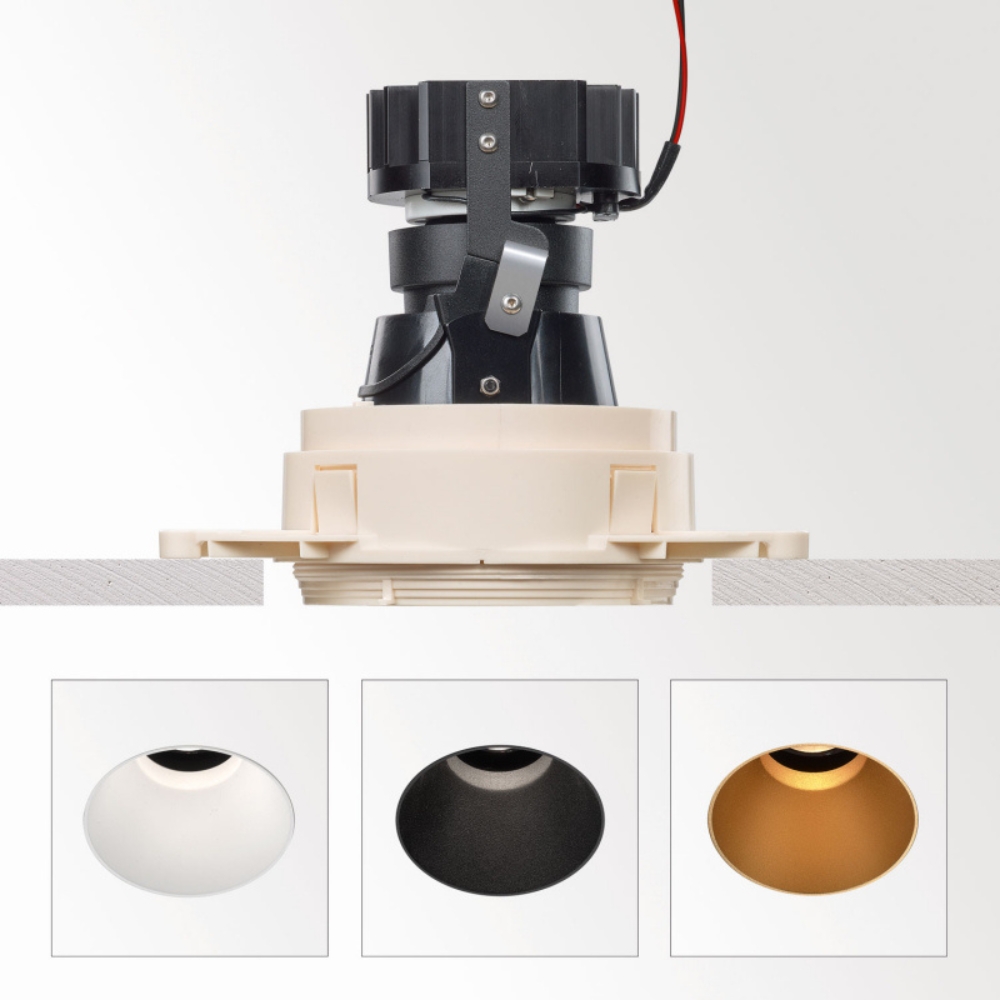 iMAX II ROUND ADJUSTABLE TRIMLESS