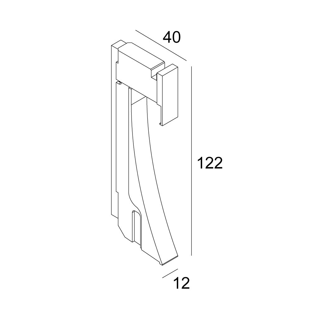 INLET TRIMLESS XS
